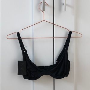 Negative Underwear Silky Demi Bra, Black